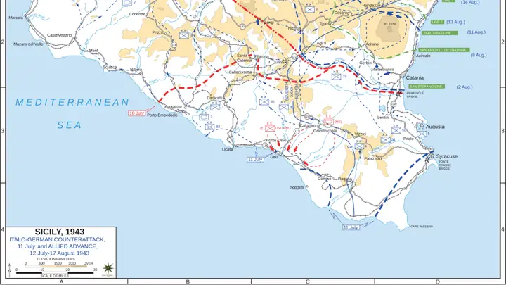 Invasión aliada de Sicilia