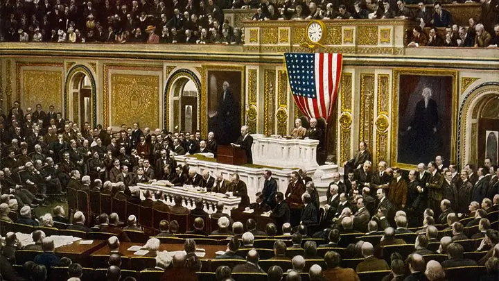 Estados Unidos entra en la guerra