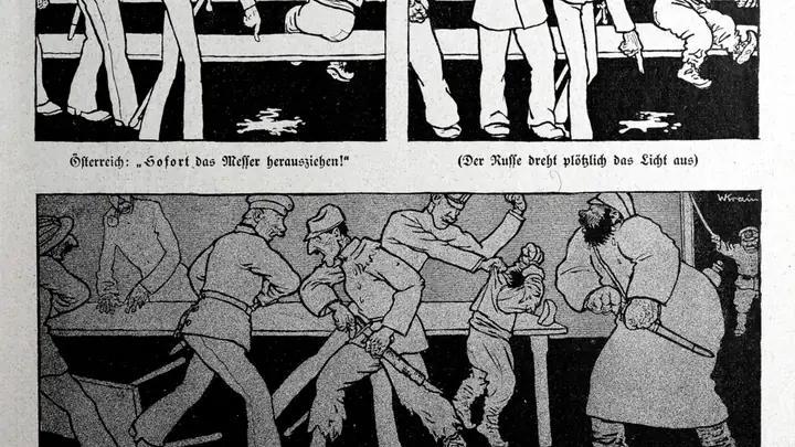 Austria-Hungría declara la guerra a Serbia